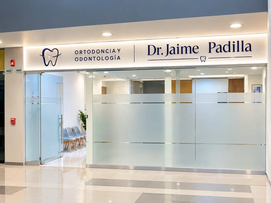 Fachada del consultorio Dr. Jaime Padilla